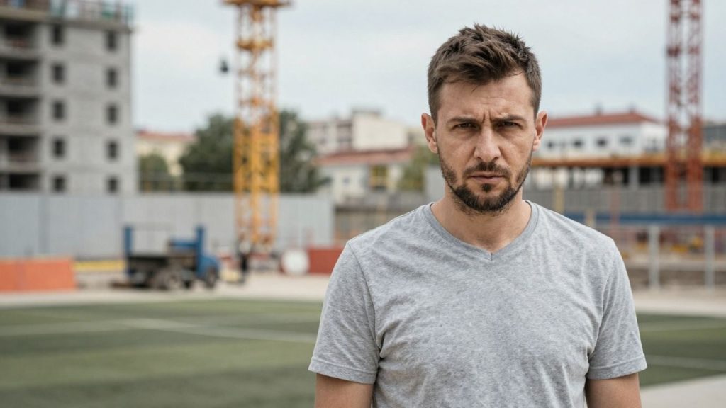 Primarul [Ciprian Ciucu] la un proiect sportiv în București.