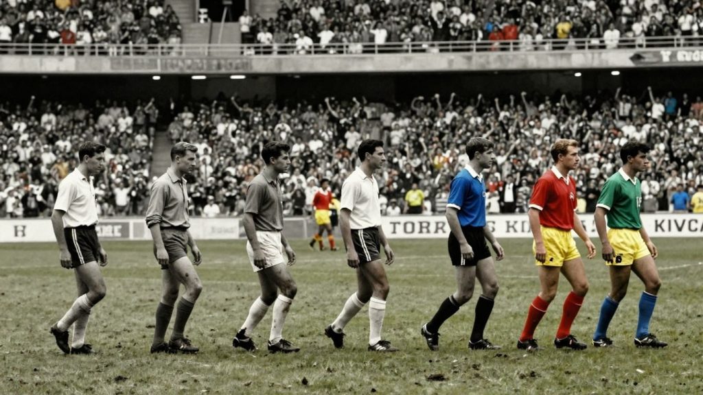 Evoluția fotbalului de la începuturi la stadionul modern.