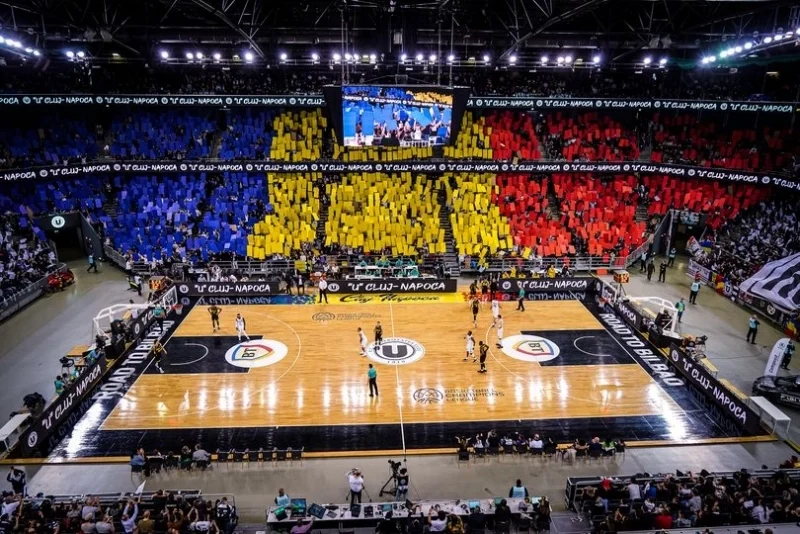 Victorie greu câștigată pentru U-BT Cluj-Napoca în meciul cu SC Derby Podgorica