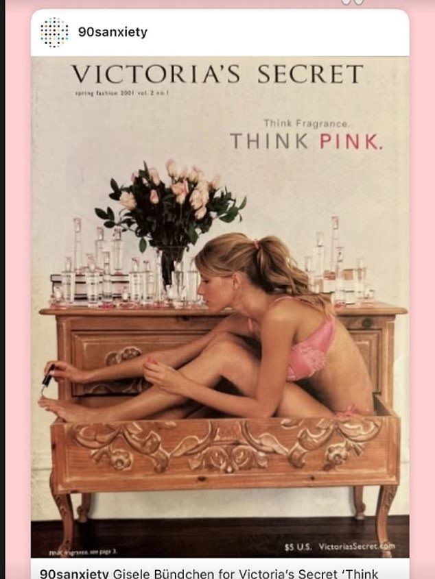 Hailey Bieber pozează în lenjerie intimă pentru Victoria's Secret, inspirată de o ședință foto veche a lui Gisele Bundchen