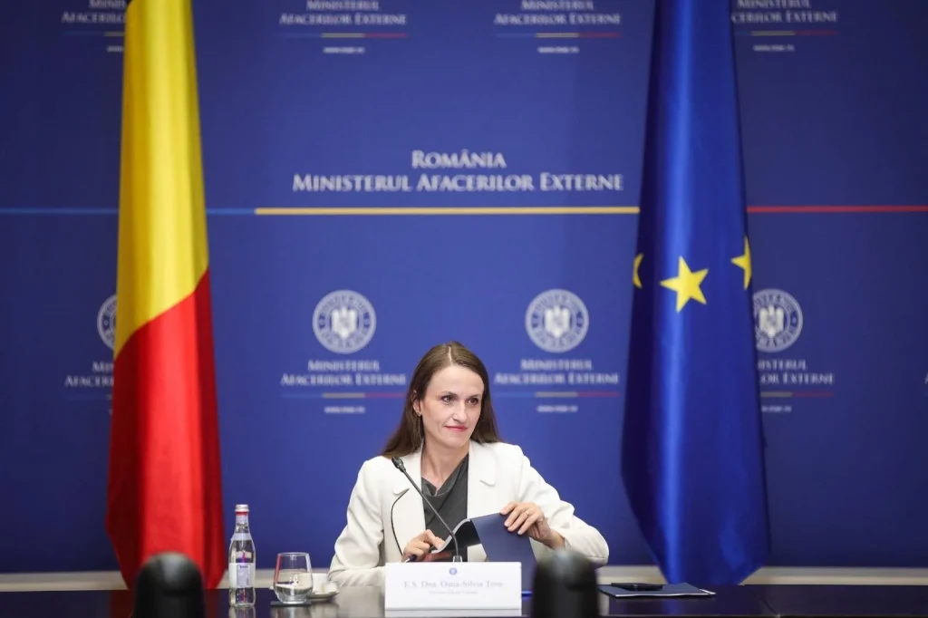 Moțiunea simplă împotriva ministrului de Externe, Oana Țoiu: AUR solicită semnarea de către PSD pentru a acoperi lipsa de importanță a partidului