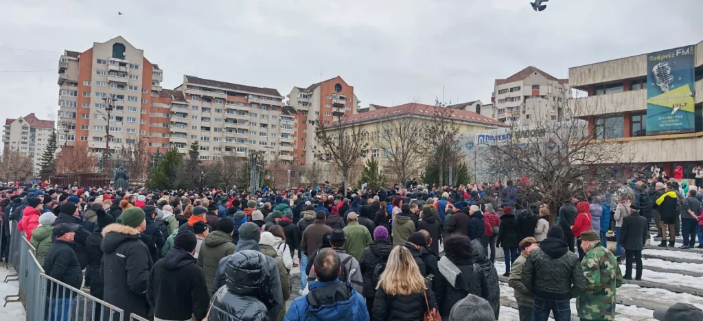 Protest masiv la Miercurea-Ciuc împotriva creșterii taxelor locale