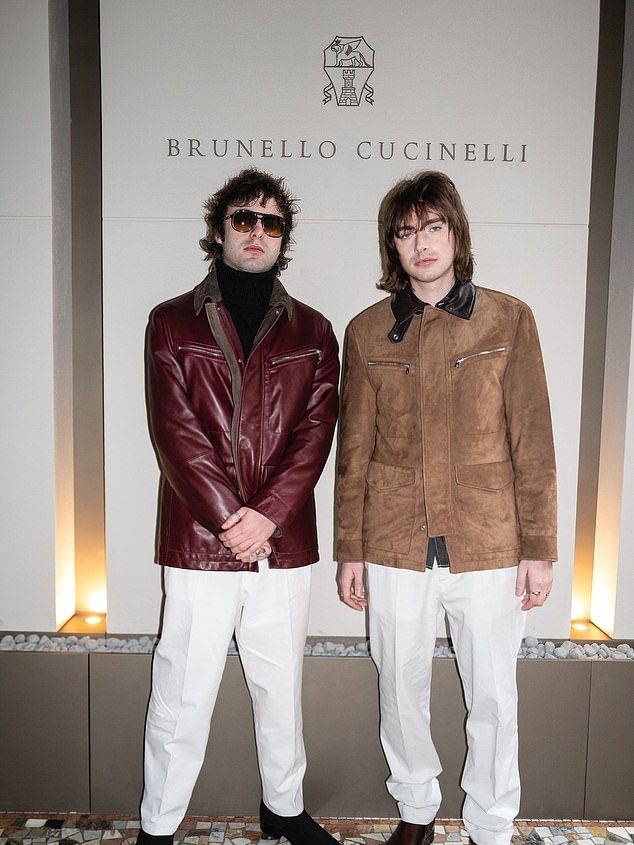 Reprezentanța stylish a fiilor lui Liam Gallagher, Lennon și Gene, la Milan Fashion Week