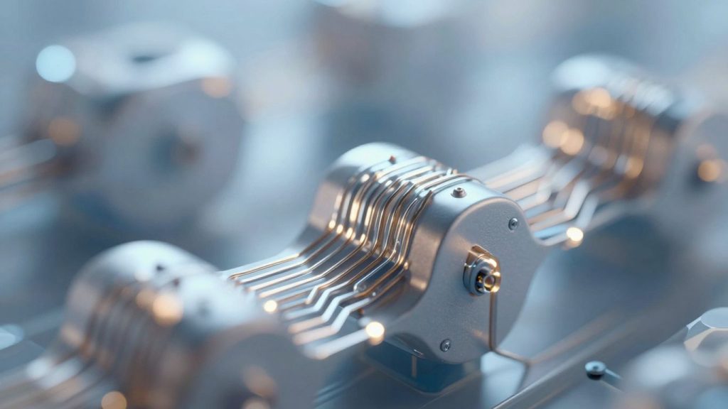 Materiale inteligente integrate în tehnologie avansată.