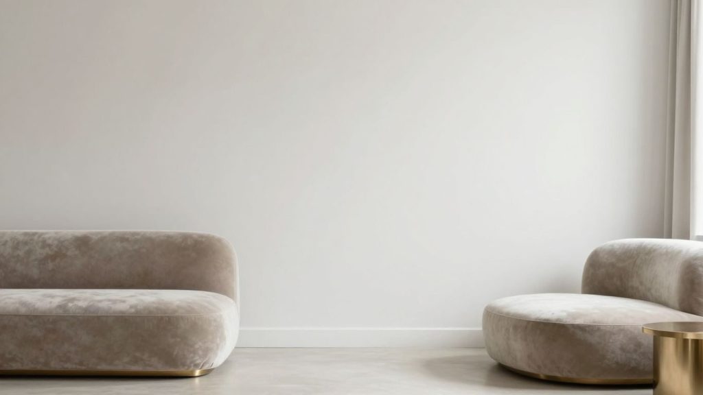 Interior minimalist luxos, simplu și elegant.