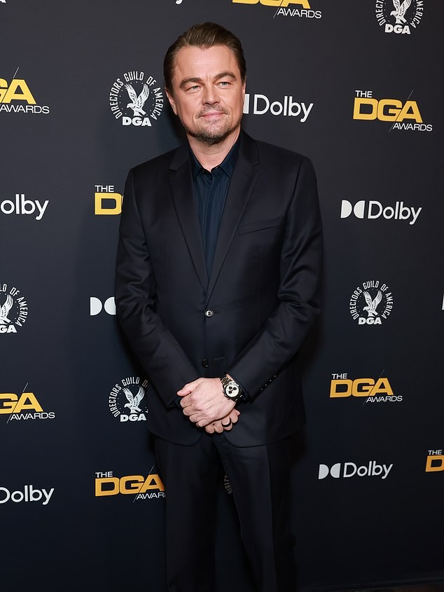 Leonardo DiCaprio: Apariție discretă la Super Bowl LX în San Francisco 1 DiCaprio appeared at the DGA Awards on Saturday night