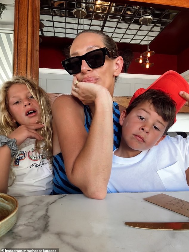 Following the split, Phoebe purchased a property near her parents farm, but never officially lived in the house. She offloaded the property in November for $2.09million