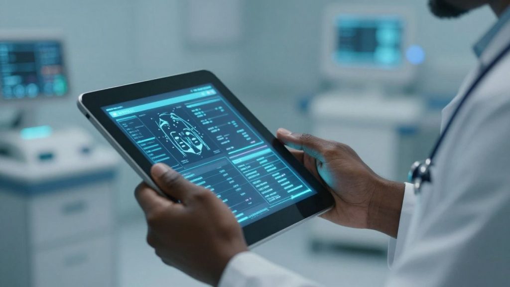 Tehnologie modernă în medicină și inovație.