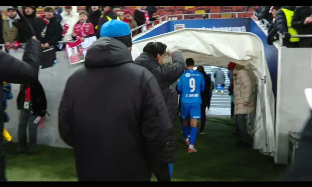 Scandal la Arena Națională: Incidentul dintre Ștefan Baiaram și un suporter al lui Dinamo
