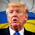 Donald Trump critică Ucraina într-o imagine tensionată.