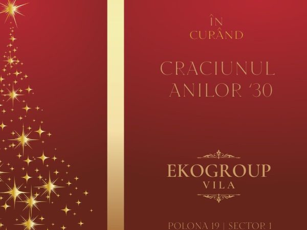 Crăciunul Anilor '30 la Eko Group Vila: O Călătorie în Timpul Eleganței Interbelice