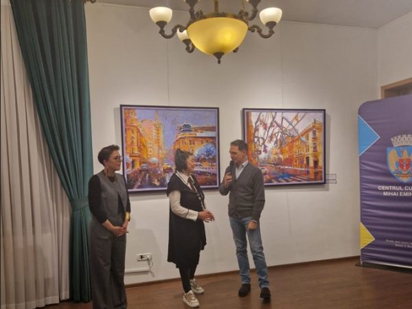 Vali Irina Ciobanu, București – un oraș numit acasă, expoziție de pictură