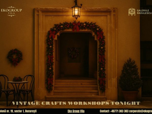 Activități de Crăciun ce aduc la viață farmecul epocii interbelice: Crăciunul anilor ’30 la Eko Group Vila