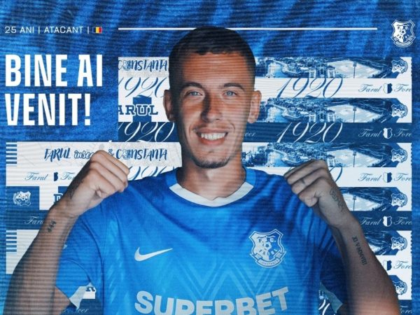 Alexandru Ișfan semnează cu Farul Constanța: Un nou început în cariera fotbalistului