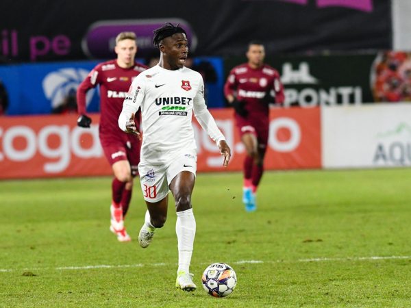 FCSB decide să îl împrumute pe Nana Antwi pentru încă un sezon la FC Hermannstadt
