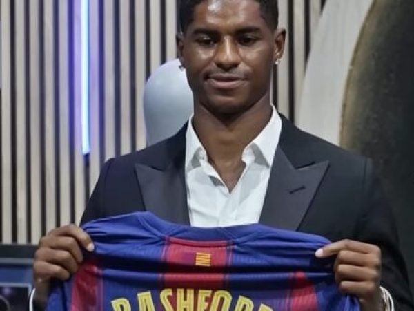 Joan Garcia și Marcus Rashford, noua achiziție a Barcelonei înainte de meciul cu Mallorca din LaLiga