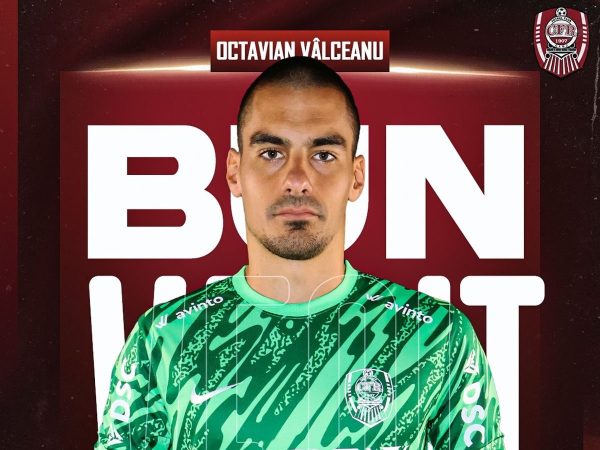 Octavian Vâlceanu, noua achiziție a CFR-ului: un portar cu experiență și rezultate de top