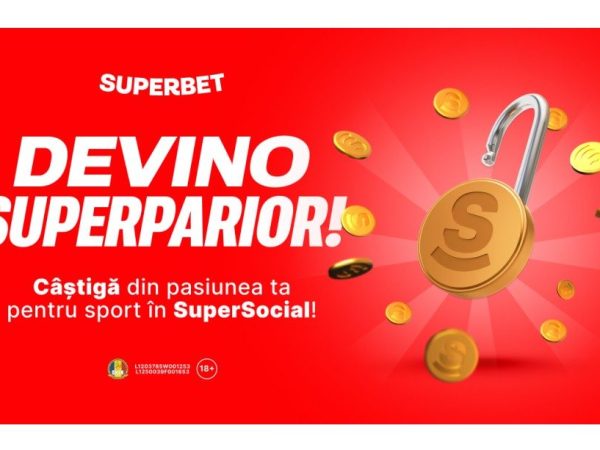 Superbet lansează SuperPariori în România: inspiră, fii copiat și câștigă în SuperSocial!